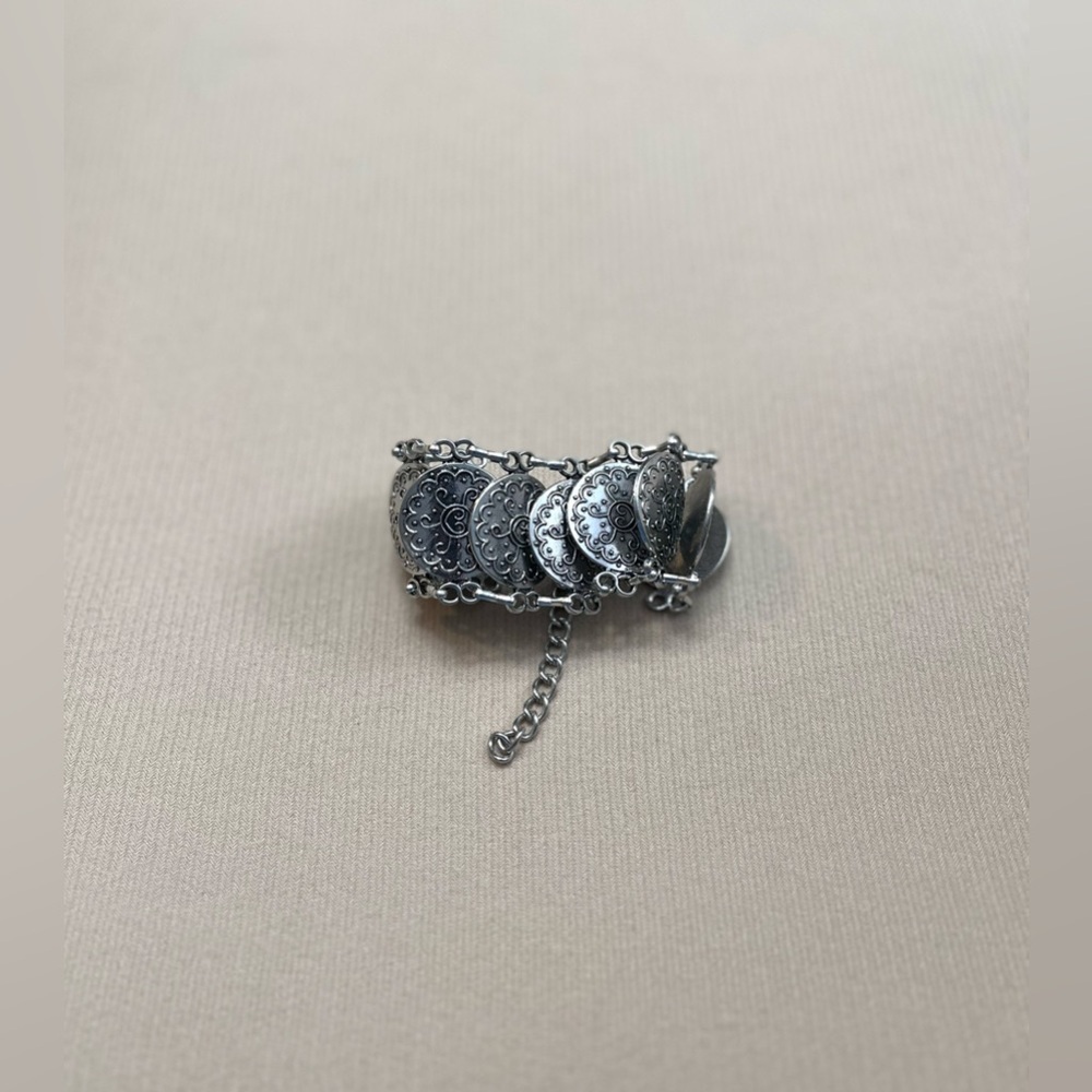 Coin Link Bracelet